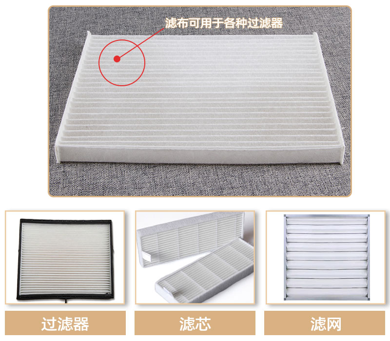 濾布-應用領域